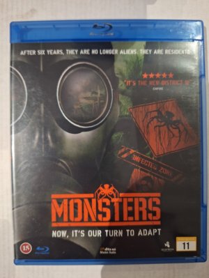 Monsters Blu ray