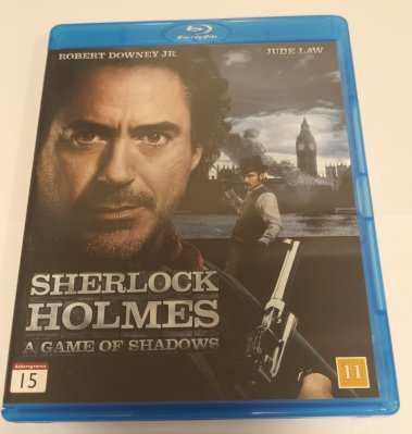 Sherlock Holmes a Game of Shadows Blu ray