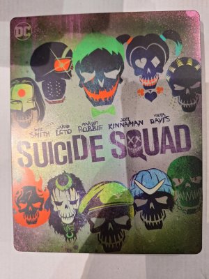 Suicide Squad Steelbook Blu ray