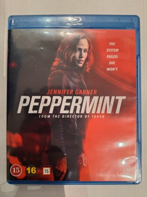 Peppermint Blu ray