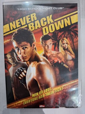 Never Back Down DVD