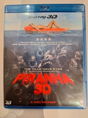 Piranha 2D + 3D Blu ray