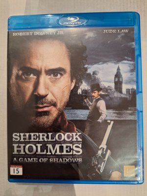Sherlock Holmes A Game of Shadows Blu ray