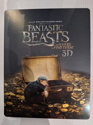 Fantastic Beasts and Where to Find Them Steelbook 3D + 2D Blu ray