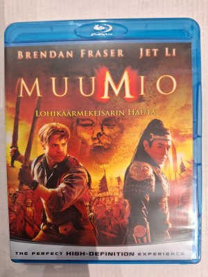 Muumio lohikäärmekeisarin hauta Blu ray