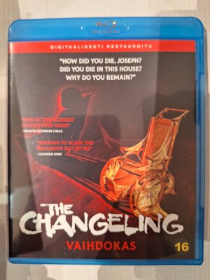 Changeling -vaihdokas Blu ray