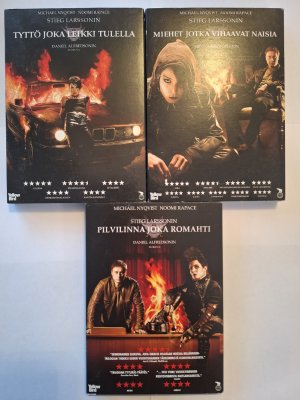 Stig Larsson Millenium Trilogy DVD