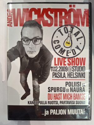 Andre Wickström Total Comedy DVD