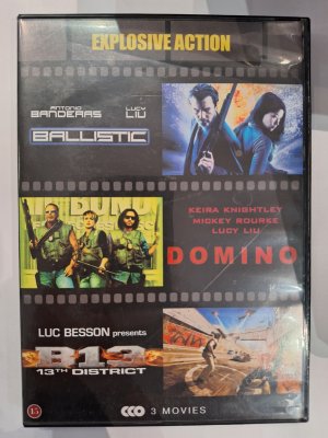 Explosive Action 3 Movies DVD