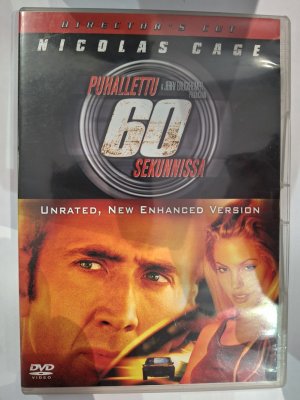 Puhallettu 60 sekunnissa DVD (Directors cut)