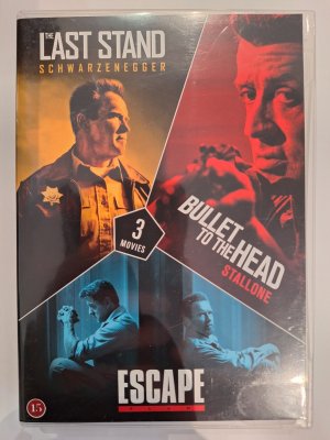 Last Stand/Bullet to the Head/Escape Plan DVD