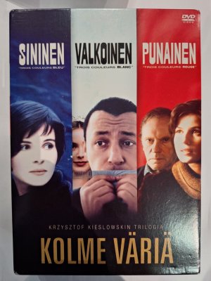 Kolme väriä Trilogia DVD