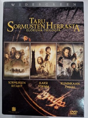 Taru Sormusten Herrasta Elokuva Trilogia DVD