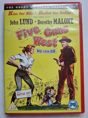 Five Guns West DVD