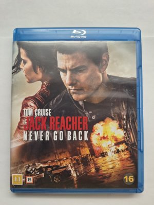 Jack Reacher Never Go Back Blu ray