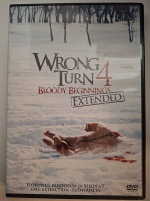 Wrong Turn 4 Bloody Begins (extended) DVD