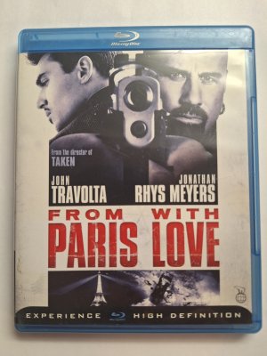 From Paris with Love Blu ray