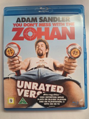 You Dont Mess with the Zohan Blu ray