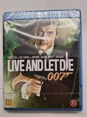 007 Live and Let Die Blu ray (uusi muoveissa)