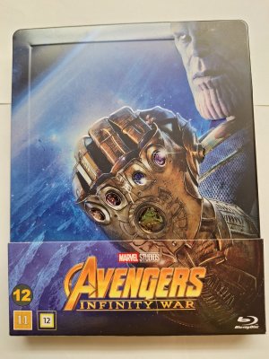 Avengers Infinity War Steelbook Blu ray