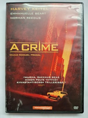 A Crime DVD