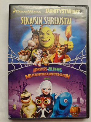 Sekaisin Shrekistä/Monsters vs Aliens mutanttikurpitsojen isku DVD