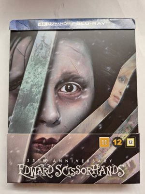 Edward Scissorhands Steelbook 4K + Blu ray