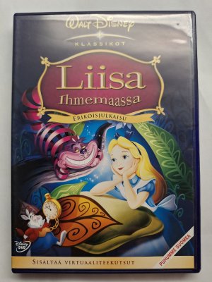 Liisa ihmemaassa DVD