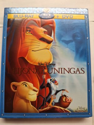 Leijonakuningas Blu ray + DVD (slipcover)