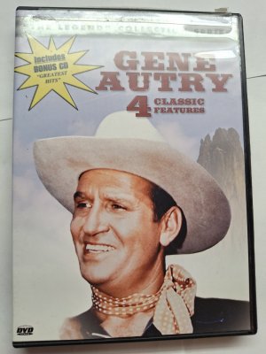 Gene Autry 4 Classic Features DVD