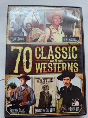 70 Classic Westerns DVD