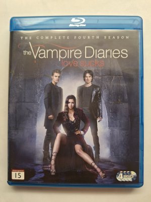 Vampire Diaries Complete Fourth Season Blu ray