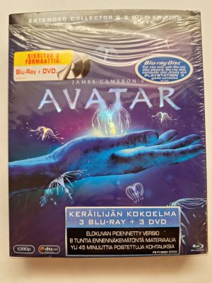 Avatar Extended Collectors Edition 3 Blu ray + 3 DVD