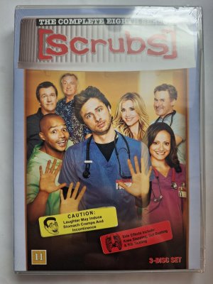 Scrubs Complete eight season DVD (uusi)