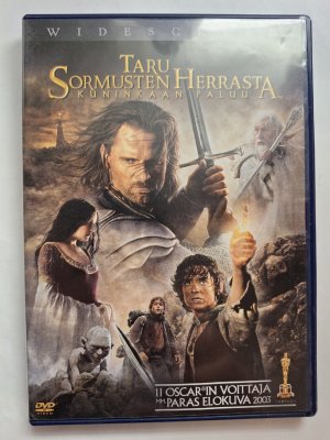 Taru sormusten herrasta kuninkaan paluu DVD
