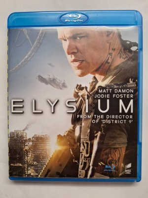 Elysium Blu ray