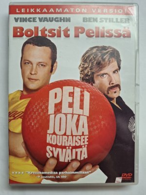 Boltsit pelissä DVD