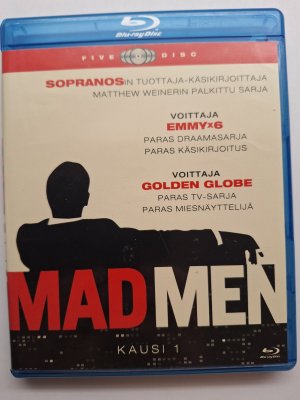 Mad Men Kausi 1 Blu ray