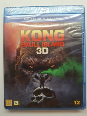Kong Skull Island 3D + 2D Blu ray