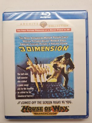 House of Wax 3D Blu ray (uusi)