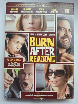 Burn After Reading DVD