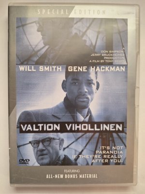 Valtion vihollinen DVD