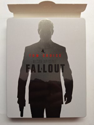 Mission Impossible Fallout Steelbook Blu ray