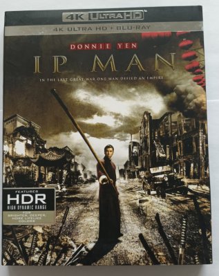 Ip Man  4K UHD + Blu Ray (slipcover)