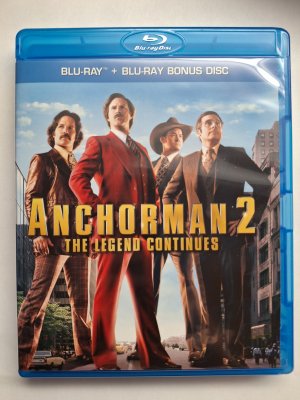 Anchorman 2 The Legend Continues Blu ray