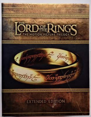 Lord of the Rings Extended Trilogy Blu ray