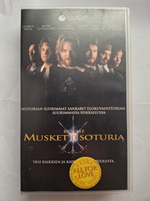 Kolme Muskettisoturia VHS