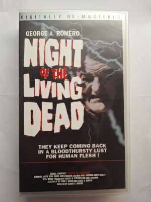 Night of the Living Dead VHS