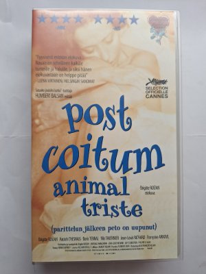 Post Coitum animal triste VHS