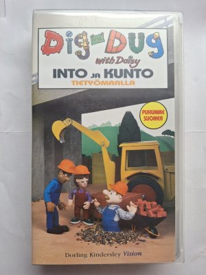 Dig Dug tietyömaalla VHS